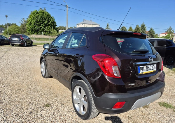 Opel Mokka cena 43900 przebieg: 111000, rok produkcji 2013 z Augustów małe 407